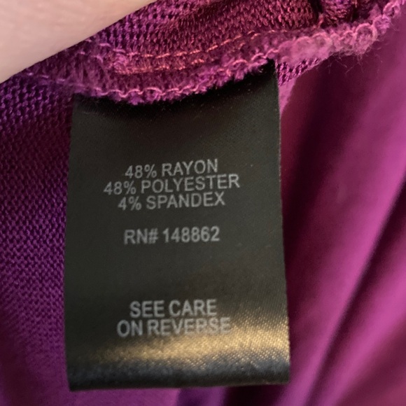 Torrid Purple Long Sleeve Dress- Hacci Front Pocket Skater Dress - Picture 8 of 10